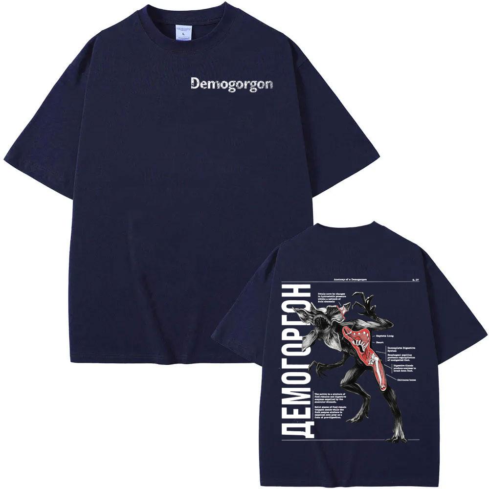 American TV Series Eddie Munson The Demogorgon Tshirt Man Eating Flower Tshirt Mens Womens Gothic Fashion Retro Y2K Tshirt