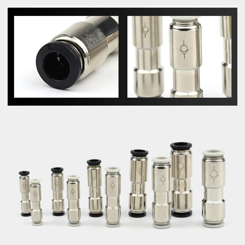 Pneumatic One-way Non Return Check Valve Original Replacement Straight Control CVPU AKH Non Return Plastic Check Car Pressure Regulators 5