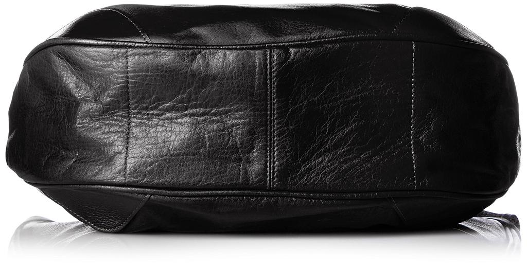 Shoulder Bag Antique Leather Black [Aniari] Men's