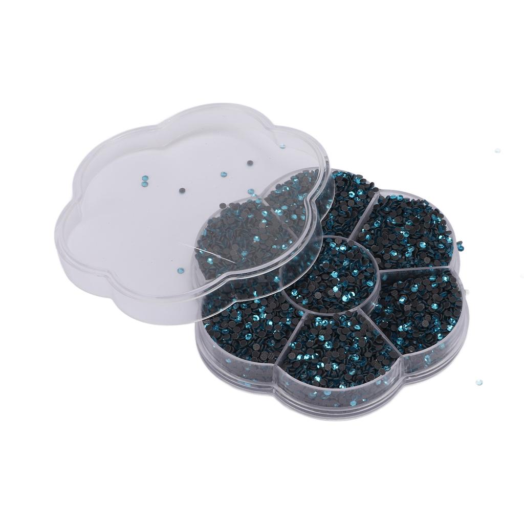 Rhinestones Hard Shiny DIY Glass Decorative Nail Round Stones for Jewelry Bags Crafts