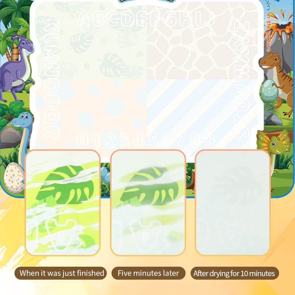 Alfombrilla Mágica para Dibujar con Agua Extra Grande Set de Juguetes para Garabatear con Agua Pizarra Juguetes Educativos para Niños Regalo para Niños Múltiples Tamaños