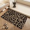 Leopardenmuster Fußmatte Nordischer Stil Schlafzimmer Wohnzimmer Fußmatte Haus Balkon Anti-Rutsch Alfombra