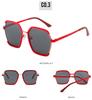 Damen Zweifarbige Sonnenbrille mit Farbverlauf - Winter 2021 Kollektion