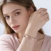 Cazador Enamel Flower Plumeria Imitation Pearl Charms Bracelet Gold Color Women's Bracelet Stainless Steel Jewelry Gift 2026