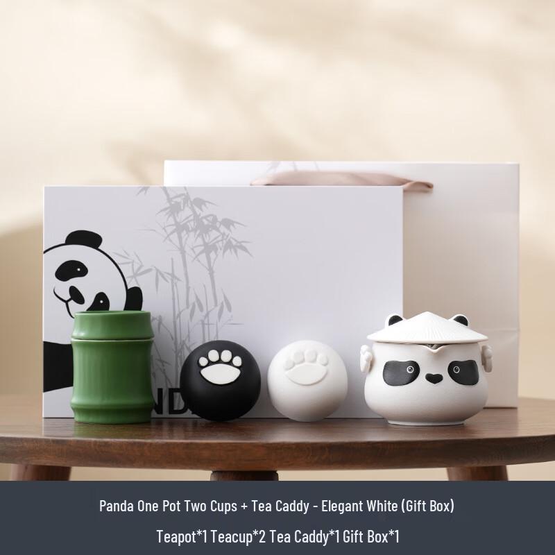 Panda Ceramic Tea Set