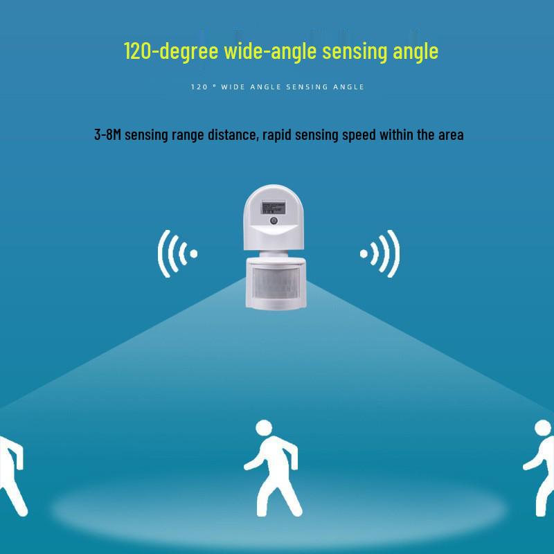 Smart Microwave Radar Sensor Switch with Adjustable Delay and Infrared Human Detection for Corridors