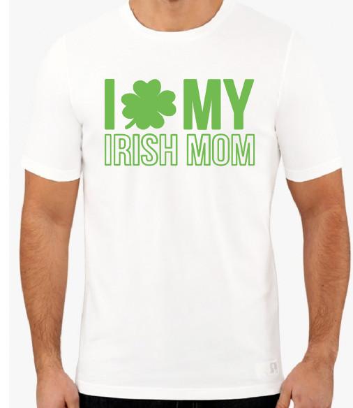 

Я люблю мою ирландскую маму футболка футболка клевер трилистник S