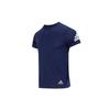 T Shirts Men's Navy Blue Crew Neck Moderate Straight Fit HM8446