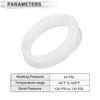 RATCHROLL 1pc Silicone Vacuum Tube Hose for High Temperature 10FT 3/16" 5mm ID 2.5mm