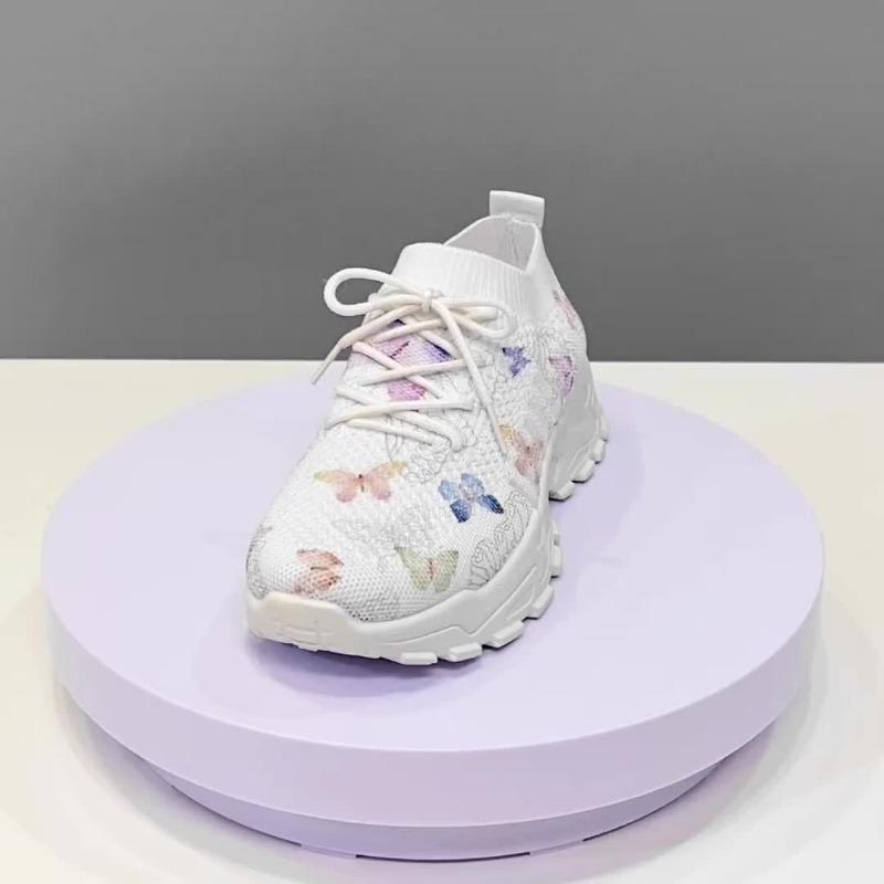 Hundreds of Women's Shoes 2025 Spring, Summer and Fall Sports Breathable Casual Mesh Single Shoes Women's Shoes
