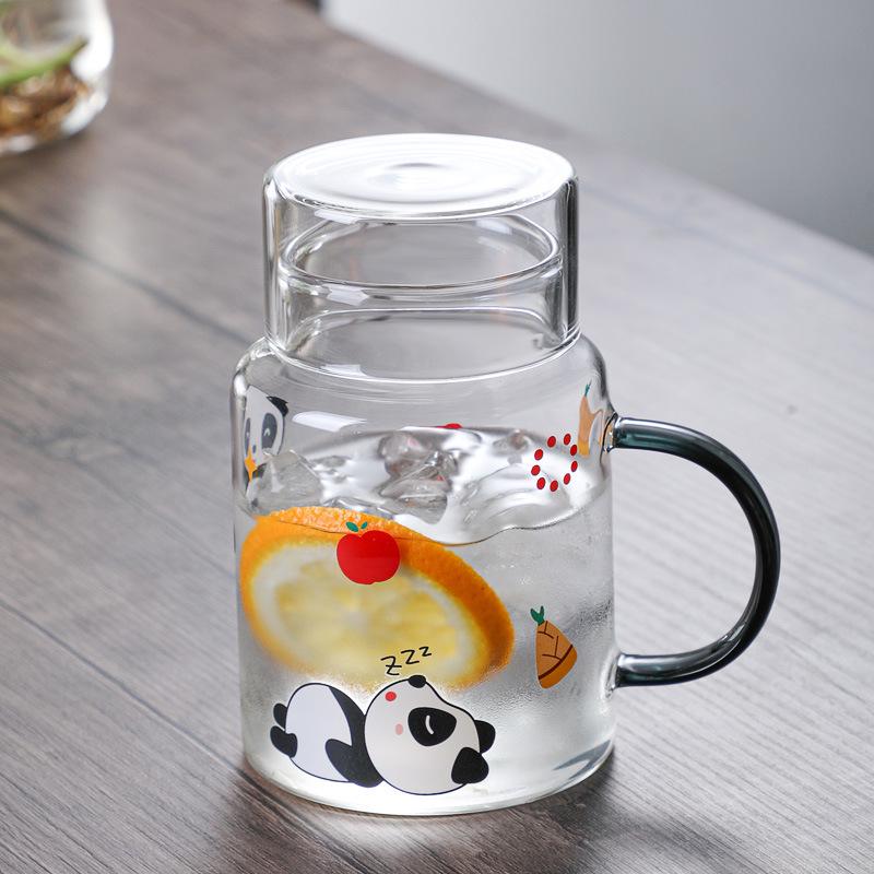 

Стеклянный чайник для воды большой емкости с крышкой - Боросиликатный чайник для холодных напитков