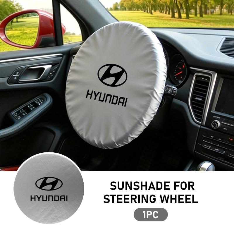 Car Steering Wheel Sun Shade Cover UV-Blocking Sun H Protection Cover For Hyundai Azera GDI i10 i20 i30 i40 ix20 ix35 Sonata