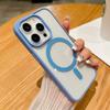 Luxury Shockproof For Magsafe Wireless Charge Case for iPhone 16 15 14 Plus 13 12 Mini 11 Pro XR XS Clear Magnetic Bumper Cover