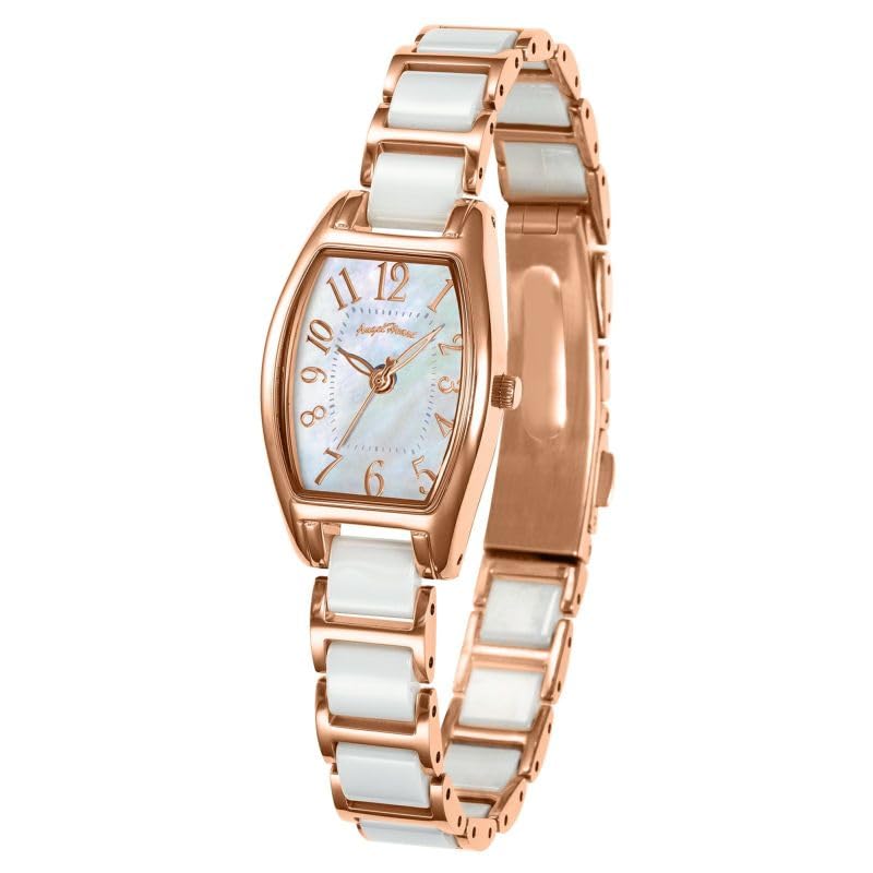 ANGELHEART Love Sports WLS21PG White Pearl Solar 21mm Watch Women's