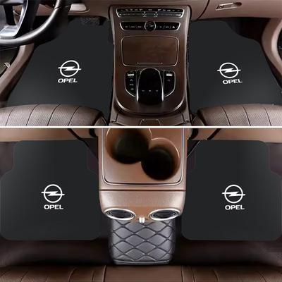 Car Floor Mat Auto Front and Rear Carpet Foot Mats with Rubber Backing For Astra Insignia Corsa Zafira Meriva Mokka Vivaro