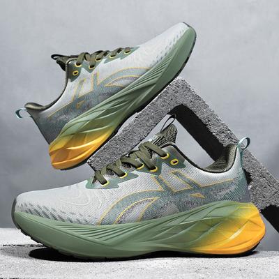 Men's Sports Shoes New Casual Comfortable Fashion Versatile Thick Soled Wear-resistant Breathable Running Leisure Sports Shoes