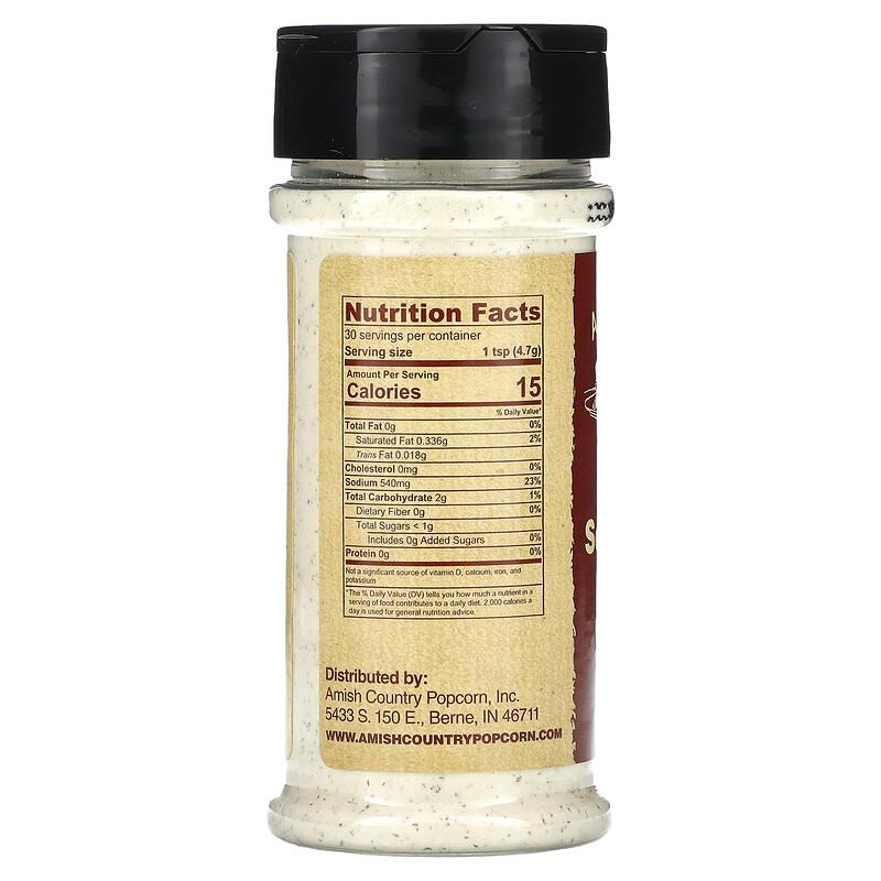 Condimento para Palomitas de Maíz, Crema Agria y Cebolla, 5 oz (142 gramos)