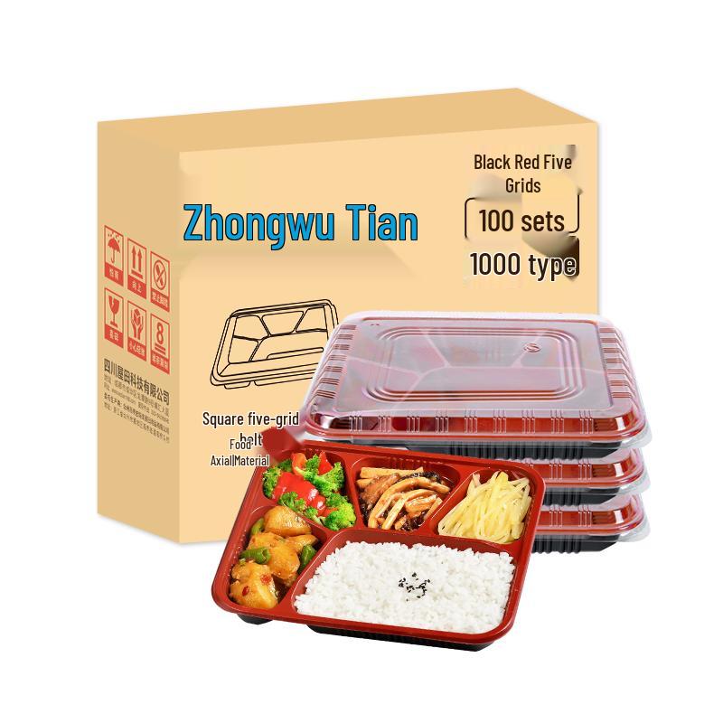 

Одноразовые контейнеры для приготовления еды с отделениями 1000mL with Lid