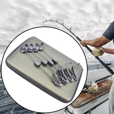 4 Pieces Carp Fishing Swingers Accessories Hangers with Box Bite Indicator Equipment