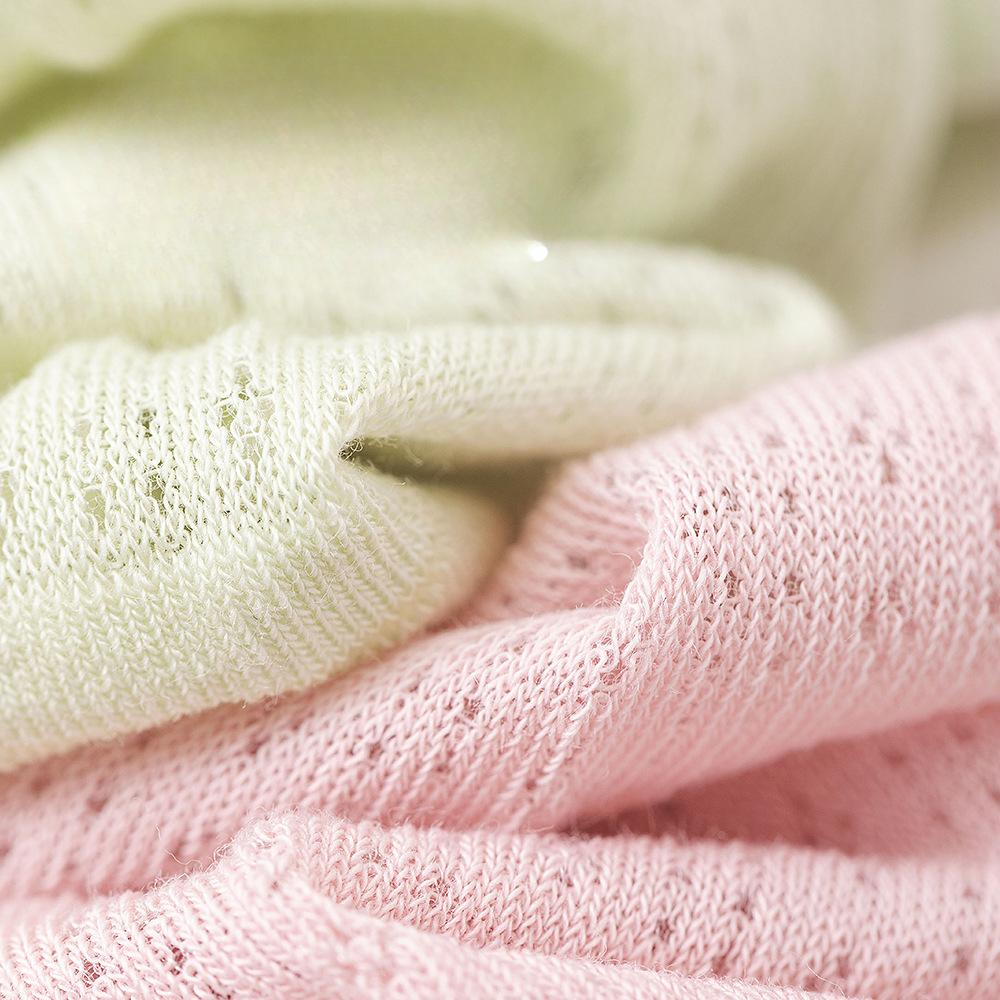 Women's Summer, Spring and Summer Cold Socks, Thin Mesh, Solid Color Long Socks, Breathable Pile Socks, Long Tube Postpartum Socks