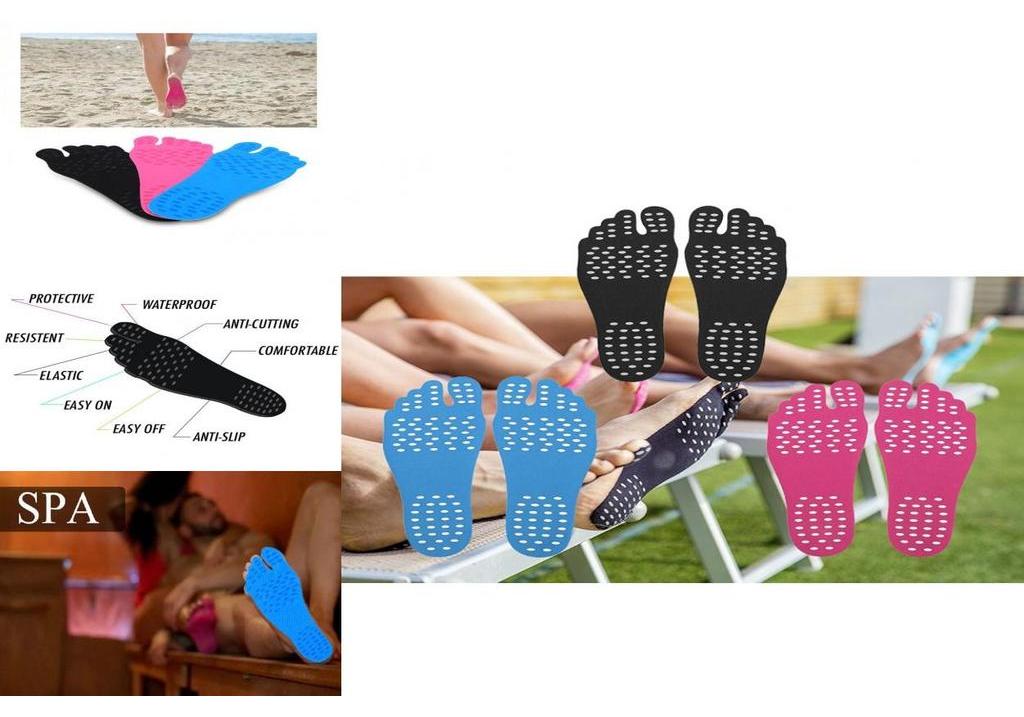 Premium Quality Foot Stickers Shoes With Waterproof Adhesive For Hypoallergenic Comfort