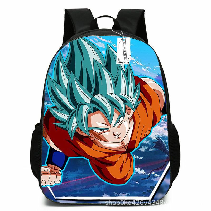 Dragon Ball 2 Backpack Animated Characters Children Elementary School Bag 1-3-6 Grade Computer Bag