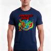Retro Fantastic 4 Tshirt Summer Casual Cotton Tee Oversized Streetwear Tops Vintage Graphic Print Loose Fit Short Sleeve