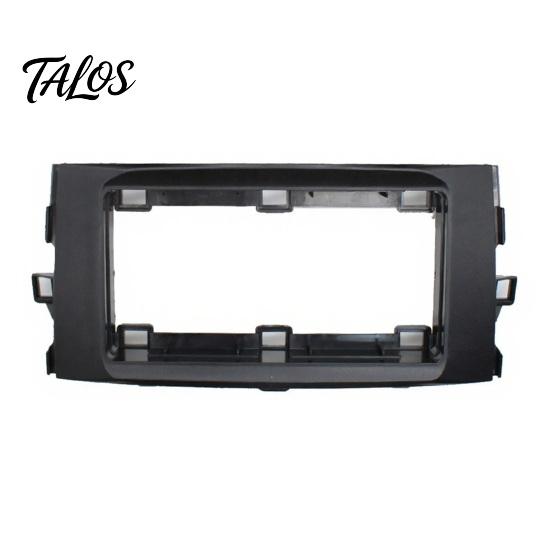 Plastový vnitřní rámový kryt ABS 9palcový Fasciový rámeček pro autorádio do auta pro Toyota Auris 2011 Panel pro navigaci Prachotěsný rám středové konzole, Montáž stereo