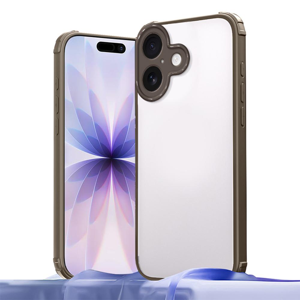 

For iPhone 17 Case Reinforced Corner Shockproof TPU + Acrylic Phone Cover