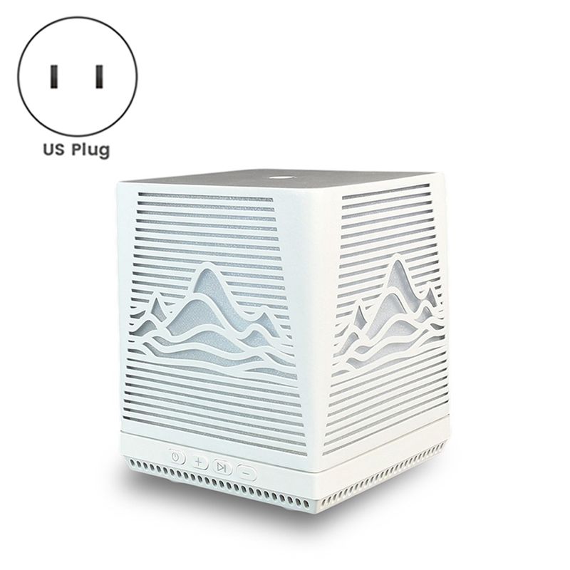 A20F-Sand Painting Ultrasonic Aromatherapy Scent Machine Home White Noise Speaker Small Desktop Humidifier Diffuser
