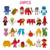 Steal A Brainrot 24 Stuks Anime Figuren Speelgoed set Cartoon Collectie Bureau Model voor Kinderen Schattig Spel Randapparatuur Cadeau Huis Decoratie