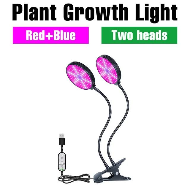 USB LED Grow Light 5V LED Grow Light Full Spectrum For Plants Lamp Aquarium For LED indoor Vegetable Flower seedling Grow Tent