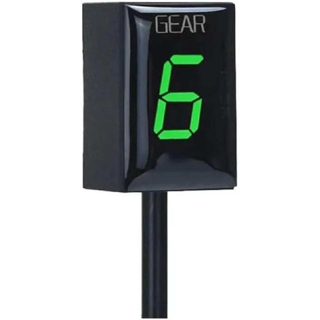 

Motorcycle Gear Indicator Motorcycle Accessories for 250R 250 R 2008 2009 2010-2012 1-6 Gear Indicator Speed Display Instrument Meter зелёный