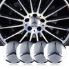 60mm Car Styling Wheel Center Hub Cap Sticker Auto Accessories Decals For Mercedes Benz AMG W124 W202 W203 W204 W210 W211 W212