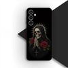 Calavera Skull Flower Phone Cover for Motorola Moto Edge 50 30 Fusion 40 NEO Ultra Pro G35 G45 G75 G85 G35 Protective Case