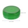100Pcs Plastic Bottle Caps Smooth Safe for DIY Art Projects 's Creativity Building Reusable Craft Accessories Learning