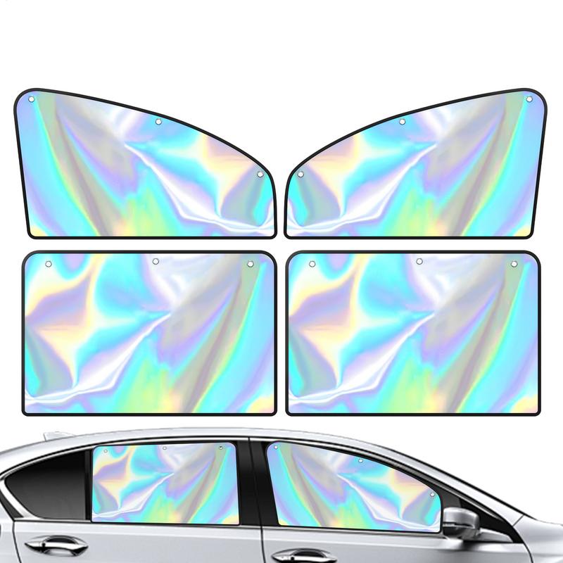 Magnetic Car Side Window Sun Shade Curtains Summer Car Sun Protection Cover Sunshade Anti Glare Window Sun Shades