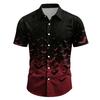 Men's Casual Short Sleeve Button-Down Shirt for Everyday Wear
