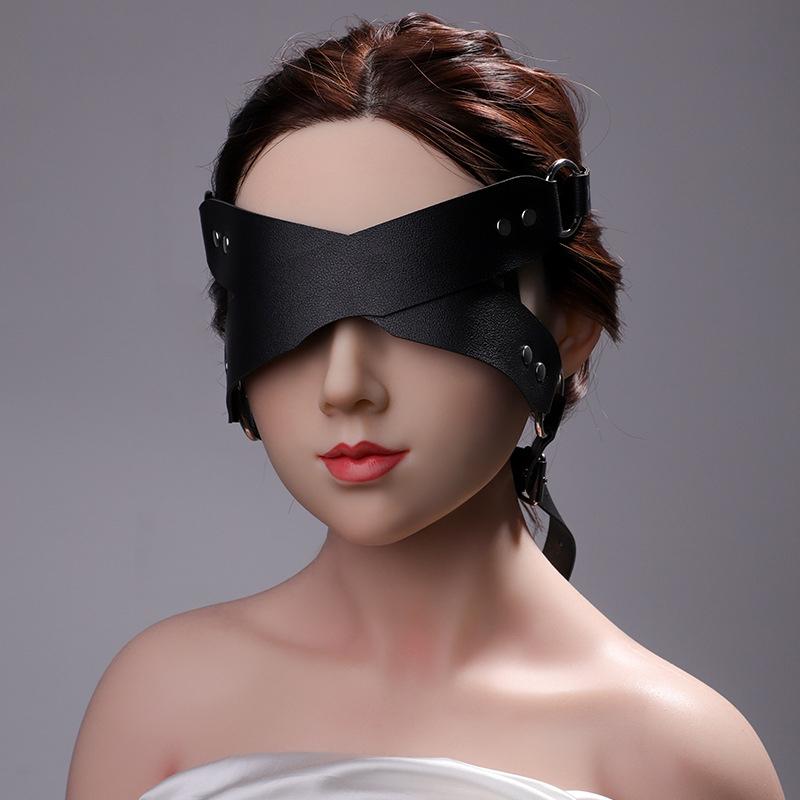 Cosplay Sex Leather Bondage Kit BDSM Restraints Fetish Erotic Sex Toys Couples Women Bandage Slave Collars  Handcuffs Adult Game