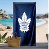 Asciugamano da Spiaggia Stampa Toronto Maple Leafs Morbido Portatile Asciugatura Rapida?Asciugamano Asciutto Per Piscina Vacanza Estiva Sport all'Aperto