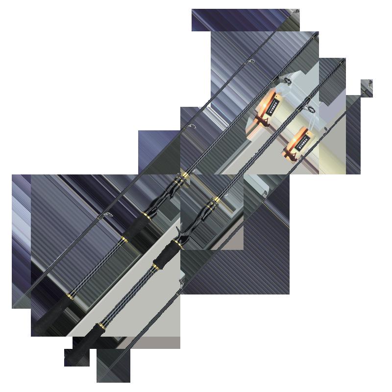 Fiberglass Lure Rod, M/ML Action with Hollow Spigot Handle