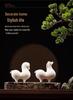 Little Tang Horse Ceramic Tea Pet Ornament - Zodiac Personality Tea Set Accessory for Decoration