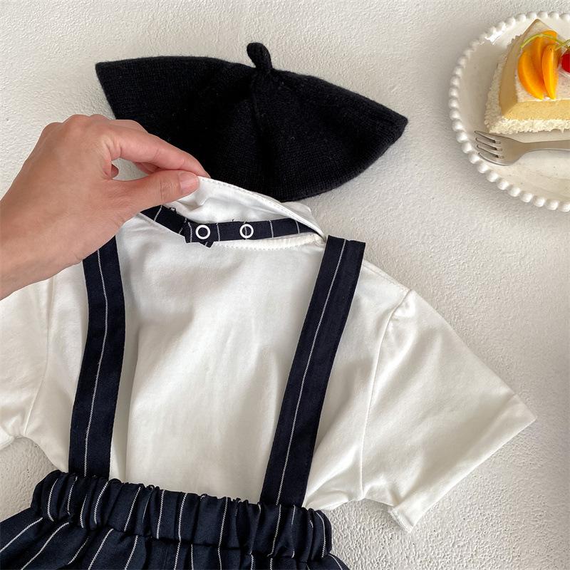 Zhili Kinder Sommer 2023 Geburtstags- Feiertagskleid: Hochwertiger, stilvoller zweiteiliger Anzug.