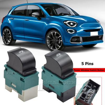 735417033A New Car Product 5 P Power Window Single Switch Replacement For Fiat Idea Doblo 2001-2015 Lancia M 735417034