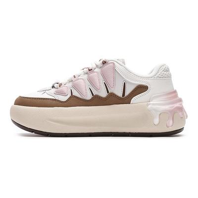 Karotte 2 Mode Dicke Sohle Höhenvergrößernd Niedlich Rutschfest Stoßdämpfend Verschleißfest Low-Top Sneakers Damen-Sneakers F12W431212FBT