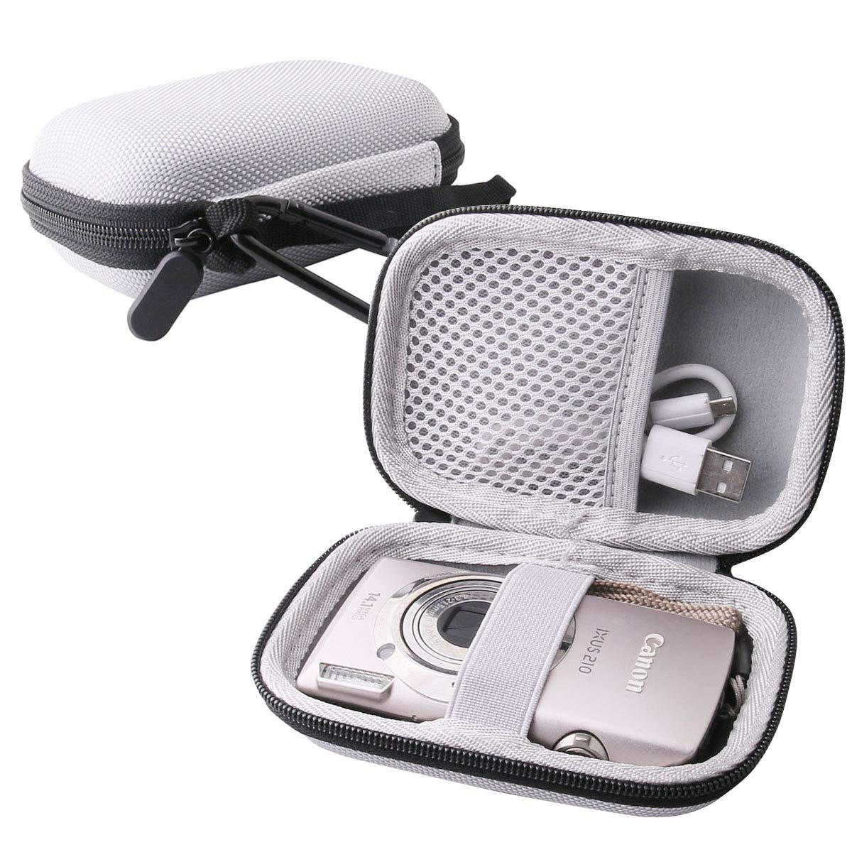 

Футляр для хранения цифровых камер Canon IXY650 IXY200 IXY180 IXY210 (Серый)