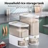 Sealed Rice Bucket Insect-proof Moisture-proof Rice Storage Container Food-grade Kitchen Grain Powder Box Cereal Storage Tank