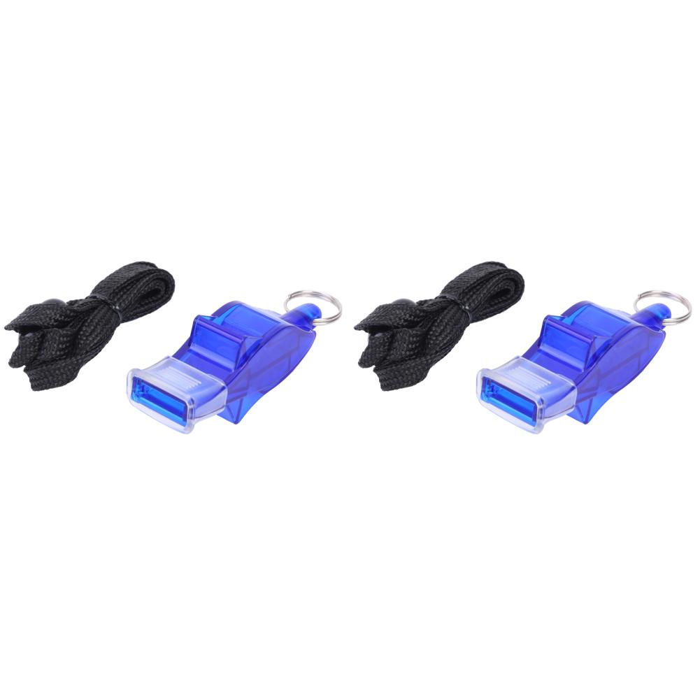 1/2Pcs Plastic Whistle Professional Soccer Basketball Referee Whistle Big Sound Whistle Outdoor Survival Tools High Quality