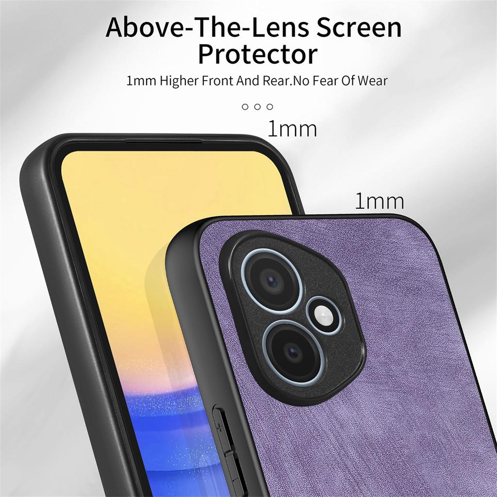 For Honor 400 5G (Global) Case Shockproof Slim Retro Leather Phone Back Cover