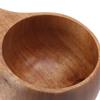 Nordischer Holzbecher für Outdoor-Camping, Wandern, Trinkbecher, tragbar, für Kaffee, Tee, Milch, Outdoor-Trinkbecher, tragbarer Holzbecher